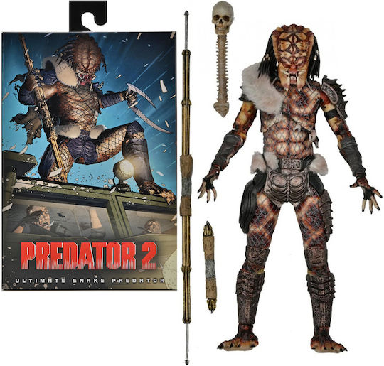 Neca Predator 2: Ultimate Snake Predator Guardian Φιγούρα Δράσης ύψους 20εκ. σε Κλίμακα 1:10