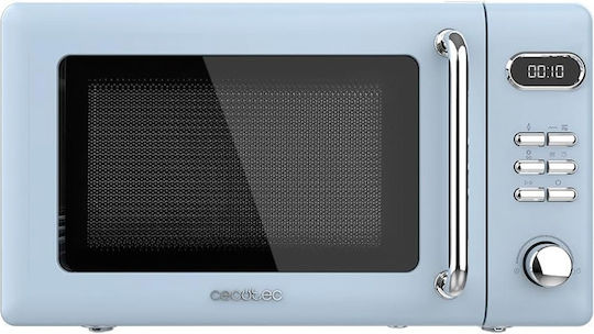 Cecotec ProClean 5110 Retro Microwave Oven with Grill 20lt Blue