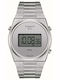 Tissot Digital Men's Watch 40mm Battery with Silver Metal Bracelet