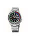 Seiko Watch Automatic with Silver Metal Bracelet