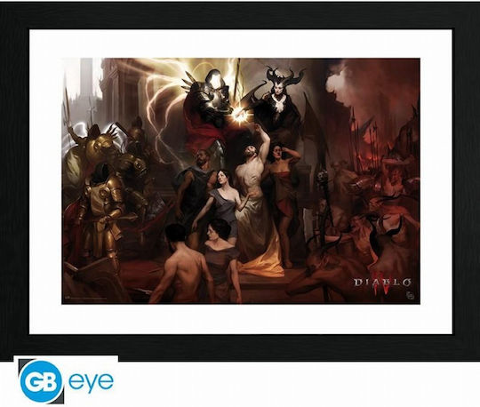 GB eye Diablo IV Κάδρο Χάρτινο 30x40cm