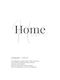 Afiș - Definition Of Home 21x30cm