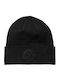 Beanie Unisex Beanie Knitted in Black color