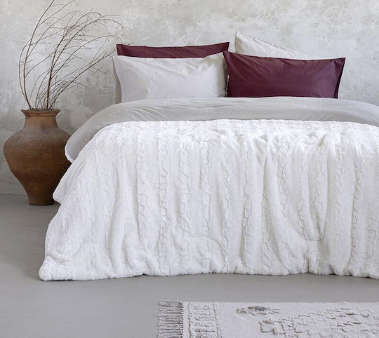 Nima Κουβερτοπάπλωμα Μονό 160x220εκ. Velure Cream Nima Κουβερτοπάπλωμα Μονό 160x220εκ. Velure Cream