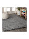 Saray Home California Mix Living Room Rug Rectangular Shaggy Gray 200x290cm