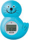 Abus Digital Bade-Thermometer 0°C bis 50°C Blau