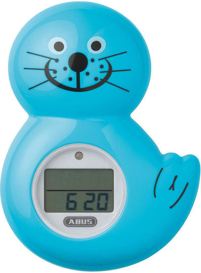 Abus Digital Bade-Thermometer 0°C bis 50°C Blau