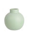 Bizzotto Vază Decorativă Porțelan Verde 16cm 1buc