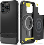 Spigen Rugged Armor MagFit Back Cover Ανθεκτική Μαύρο (iPhone 15 Pro Max)