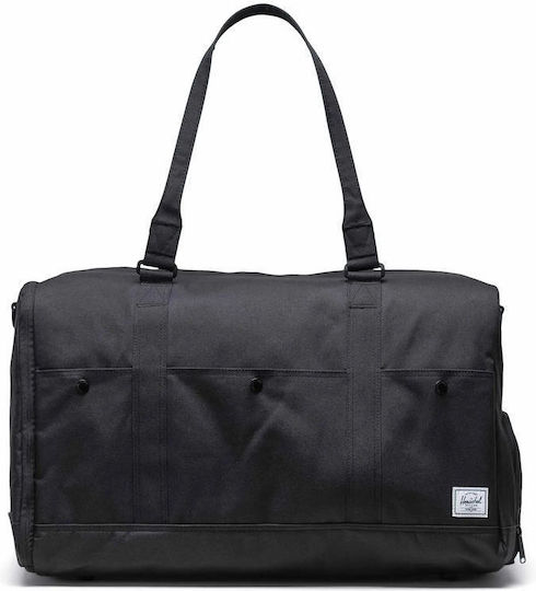 Herschel Bennett Duffle Sack Voyage 50lt Black Fabric L55.8xW30xH33.6cm