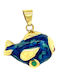Xryseio Kids Pendant Fish in 14K Gold