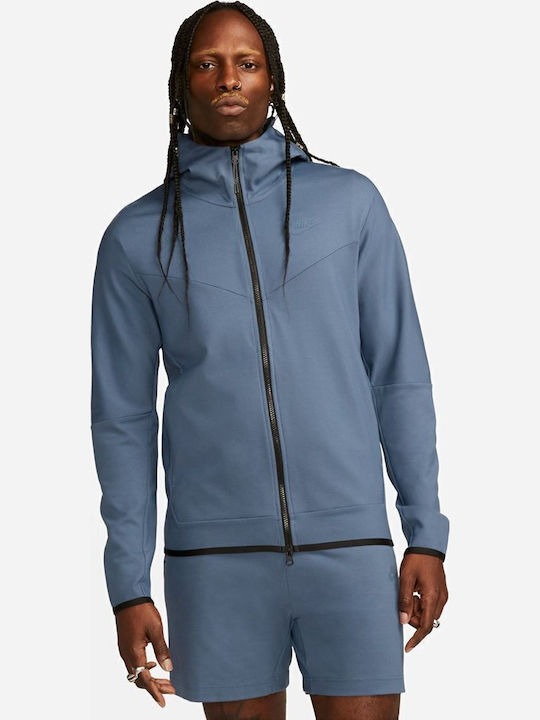 nike sportswear tech fleece light blue