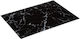 Atmosphera Rectangular Glass Chopping Board Bla...
