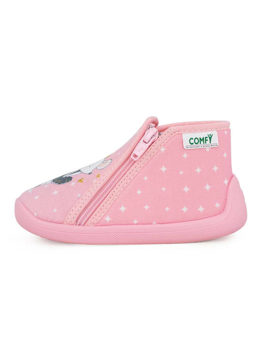 Comfy Papuci pentru copii Roz