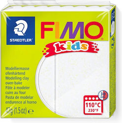 Staedtler Fimo-kids Argilă Albς 42gr Alb Sclipitor