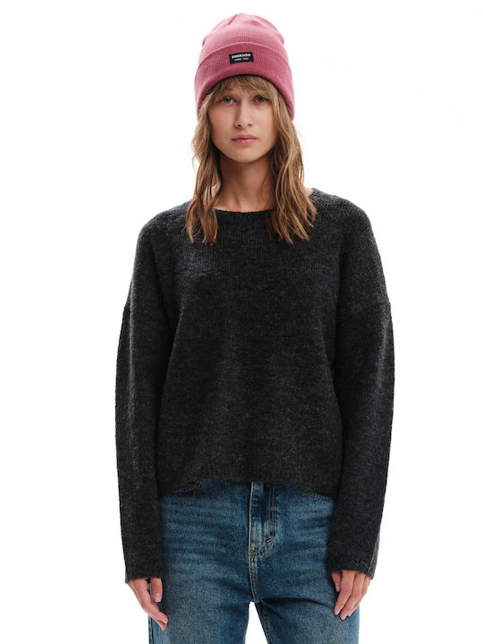 Emerson Women's Long Sleeve Sweater Black