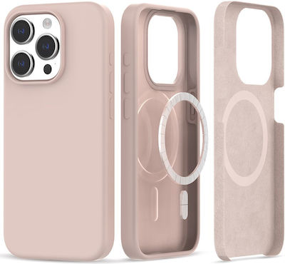 Tech-Protect Silicone Back Cover Pink (iPhone 15 Pro Max)