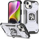 Wozinsky Ring Armor Back Cover Metallic Gray (i...