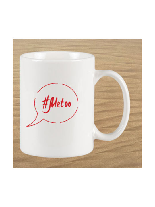 #metoo Ceramic Cup White 295ml