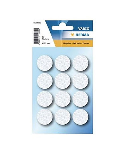 Herma Herma Möbelschutz Filz 22x22mm 12 Stück
