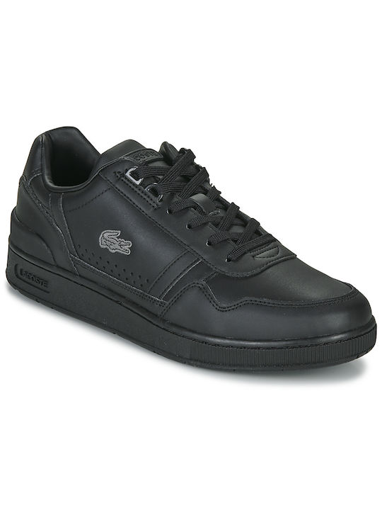 Lacoste T-clip Ανδρικά Sneakers Μαύρα