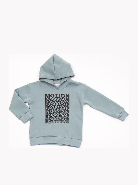 Trax Kinder-Sweatshirt mit Kapuze Grün