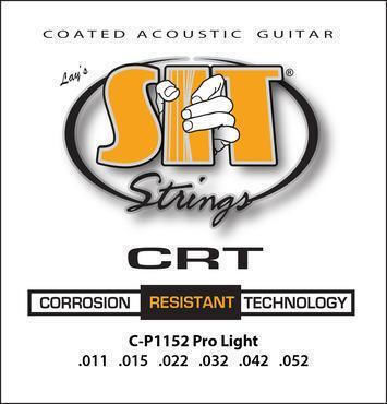 Sit Crt Coated Σετ Χορδών Phosphor Bronze Ακουστικής Κιθάρας 11 - 52"