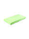 Sensillo Baby Sheet Crib Flannel Green 120x60cm