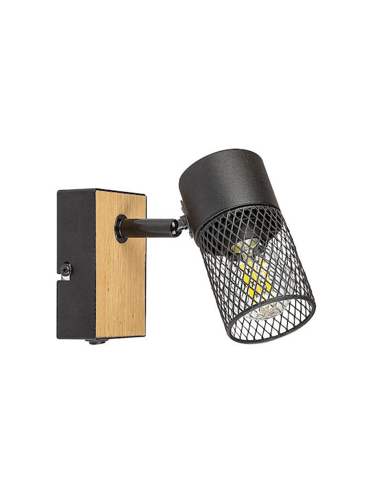 Rabalux Single Spot with Socket E14 in Black Color