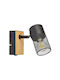 Rabalux Single Spot with Socket E14 in Black Color
