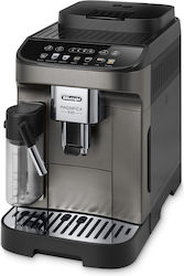 De'Longhi Magnifica Evo Πλήρως Αυτόματη Μηχανή Espresso 1450W Πίεσης 15bar για Cappuccino με Μύλο Άλεσης Ασημί