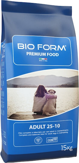 Cennamo BioForm Premium Adult 25-10 15kg Dry Food for Adult Medium & Large Breed Dogs with Chicken