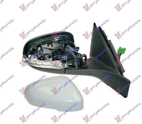 Prasco Electric Heated Car Right Side Mirror with Signal