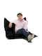Puf Bolster Impermeabilă Negru 100x100cm