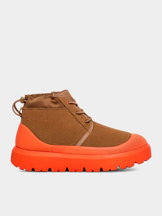 UGG Portocaliu Ghete Chelsea Impermeabile
