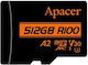 Apacer SDXC 512GB Clasa 10 U3 V30 A2 UHS-I