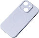 Tel Protect Umschlag Rückseite Silikon 2mm Blau (iPhone 15)