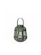 Zaros Tabletop Bamboo Lantern Green 24cm