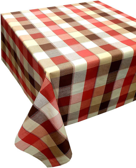Le Blanc Τραπεζομάντηλο Design 3 Red 140x140εκ.