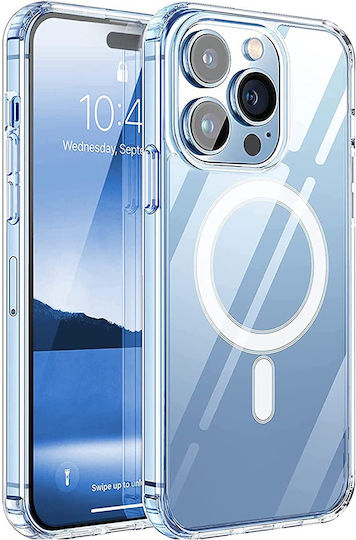 Techsuit Pro Back Cover Σιλικόνης Διάφανο (iPhone 15 Pro Max)