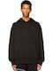 Sweatshirt with Hood Black