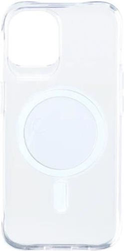 Rixus Umschlag Rückseite Magnetisch Transparent (iPhone 15)