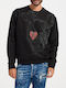 Dsquared2 Herren Sweatshirt Schwarz