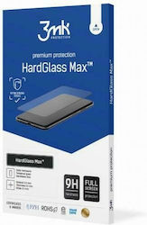 3MK Hardglass Max Gehärtetes Glas Schwarz (iPhone 15 Pro Max)