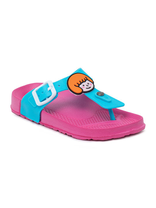 Marikelly Kinder Flip Flops Fuchsie