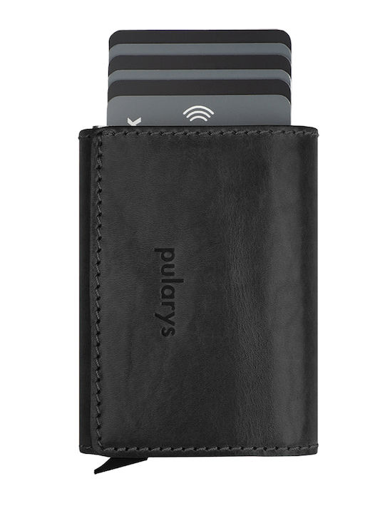 Pularys Men's Wallet Classic with RFID Black