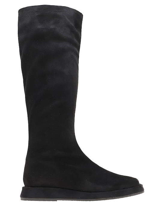 Suede Cizme dama Negre