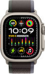 Apple Watch Ultra 2 Titanium 49mm Waterproof with eSIM and Heart Rate Monitor (Blue/Black Trail Loop - M/L)