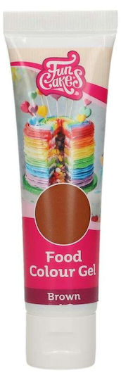 Fun Cakes Lebensmittelfarbe in Gel-Form Braun 1Stück 30gr