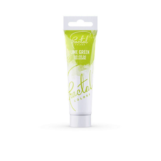 Fractal Colors Culori pentru patiserie sub formă de pastă Verde 1buc 30ml Tub